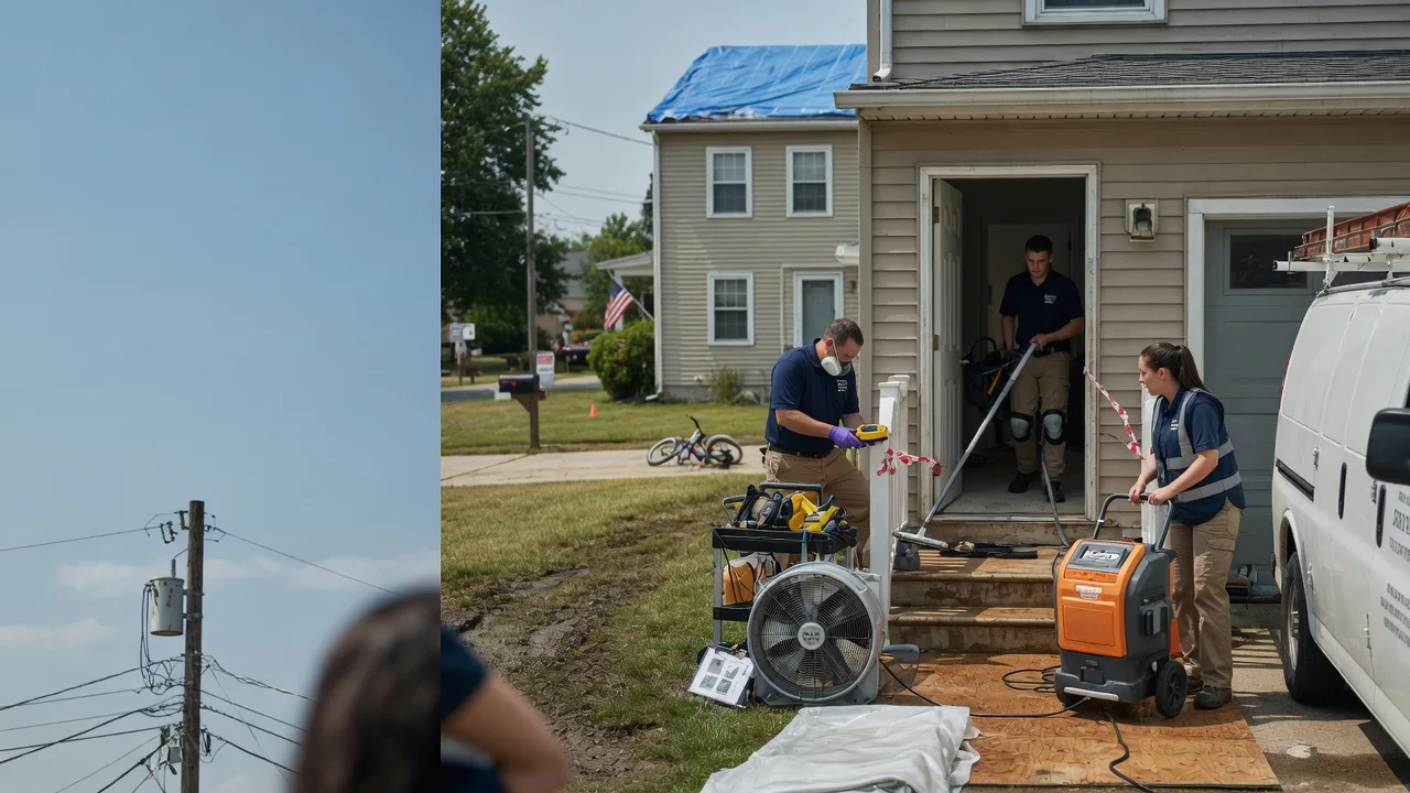Water Damage Repair in South Hutchinson, KS near me